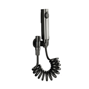 DUCHA BIDED GUN METAL LLAVE ANGULAR DOBLE