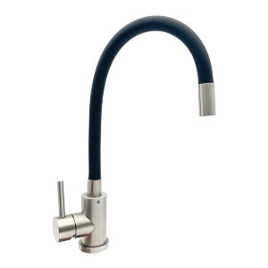 MONOMANDO FREGADERO FLEXIBLE *A/INOX BRILLANTE