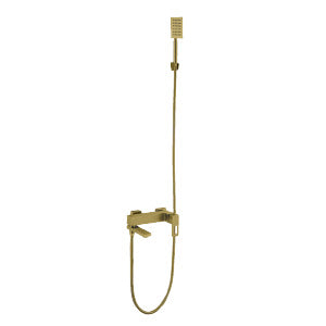 MONOMANDO DUCHA P/INOX-181/183  *A/INOX DORADO
