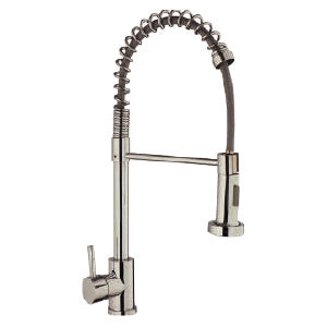 MONOMANDO FREGADERO ALTO FLEXIBLE *A/INOX SATINADO