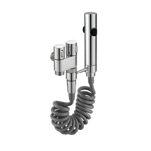 DUCHA BIDET CROMADA LLAVE DOBLE
