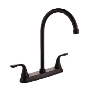 MEZCLADROA DE FREGADERO NEGRO MATE 304