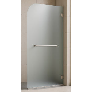 MAMPARA P/PORTATOALLA FROST CURVA 100CM (ALTURA 1.90M) 10MM