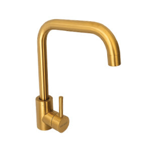 MONOMANDO DE FREGADERO DORADO MATE  29X20