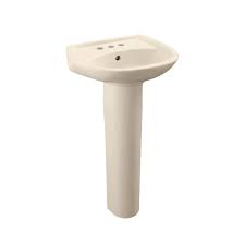 LAVAMANO COLOR BLANCO 16'' CON PED 1 HUECO