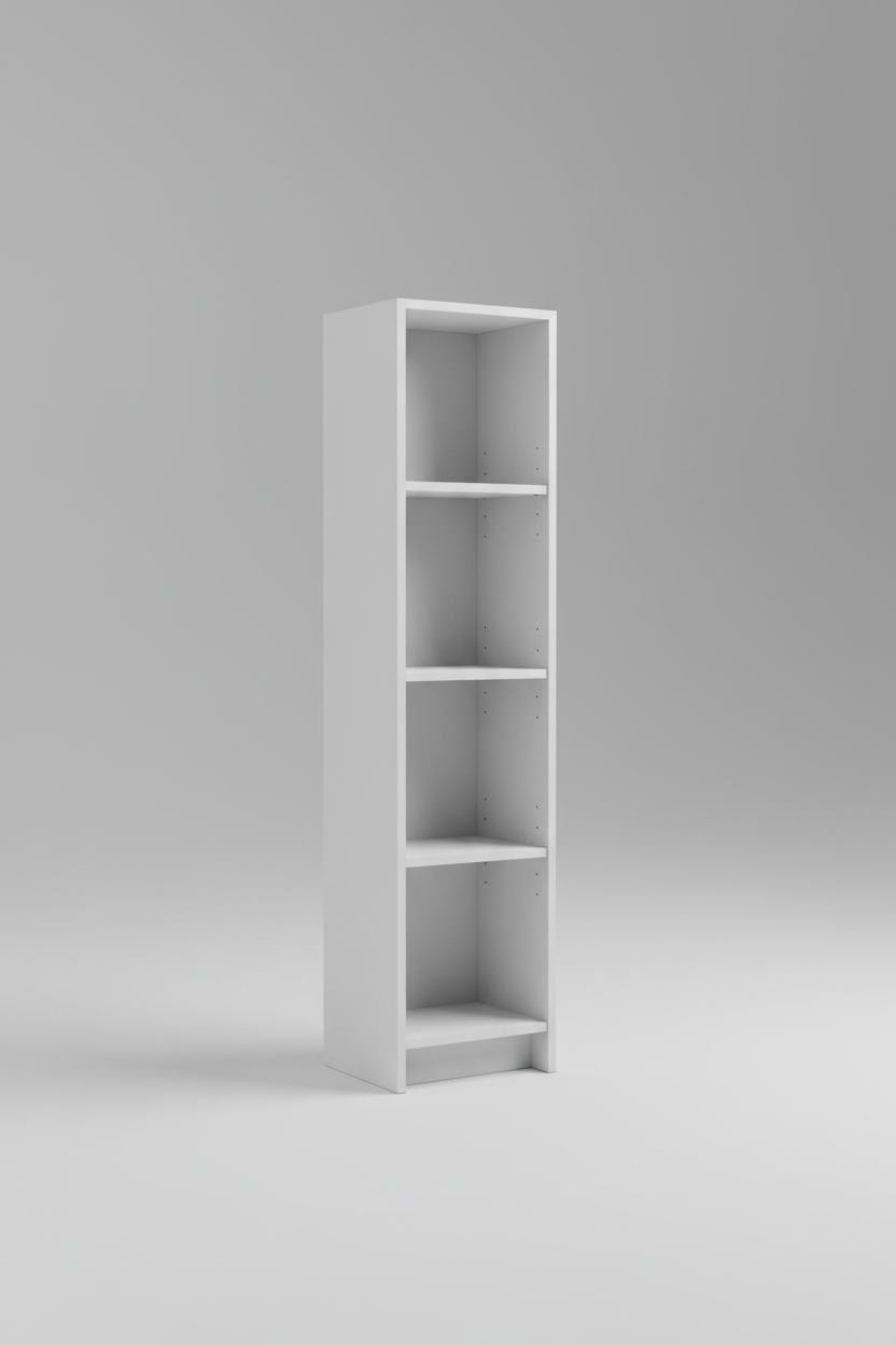 MUEBLE AUXILIAR PREMIUN 100% PVC, ALTURA 120 CM ANCHO 30 CM PROF. 30 CM